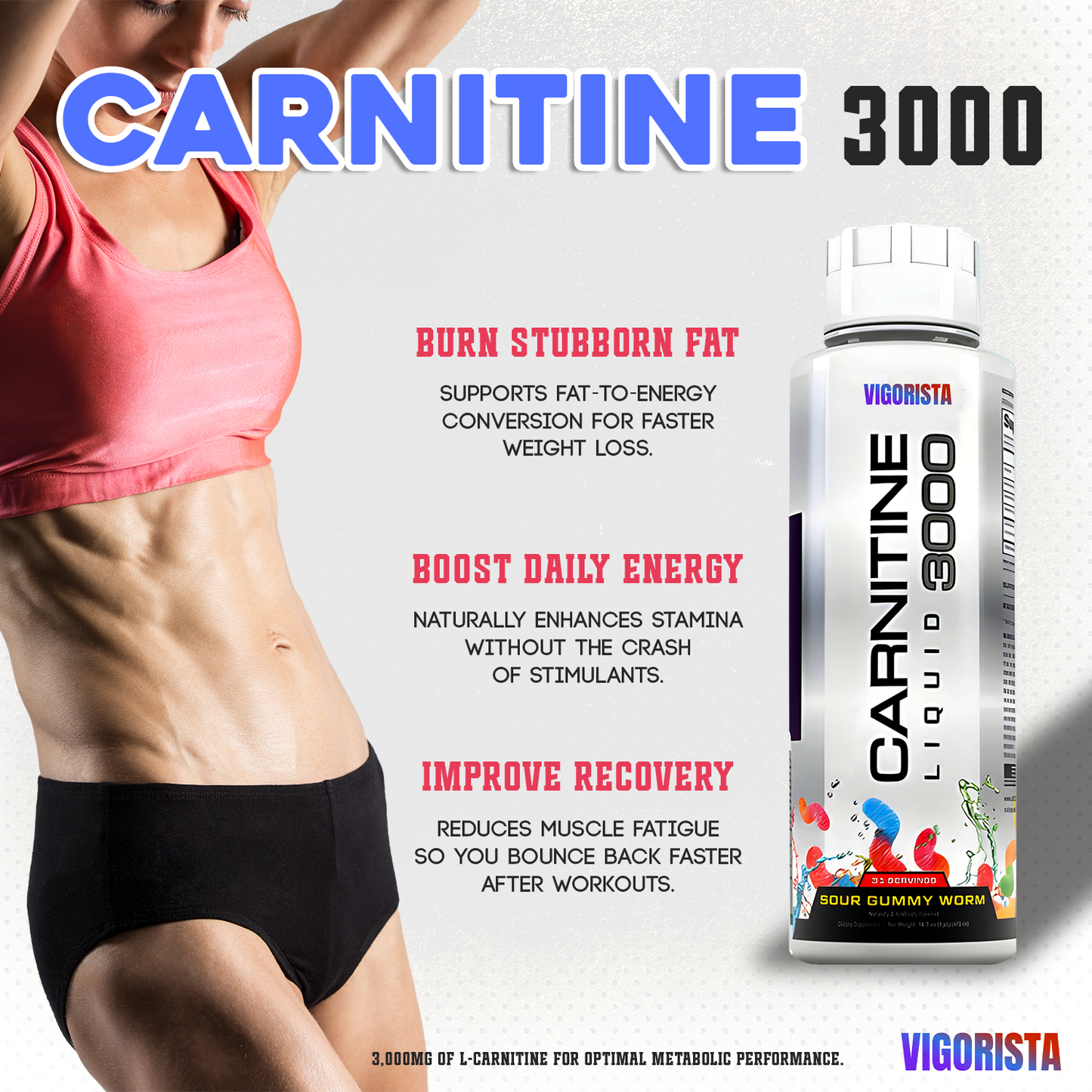 vigorista™ - Liquid Carnitine Vitamin Supplement