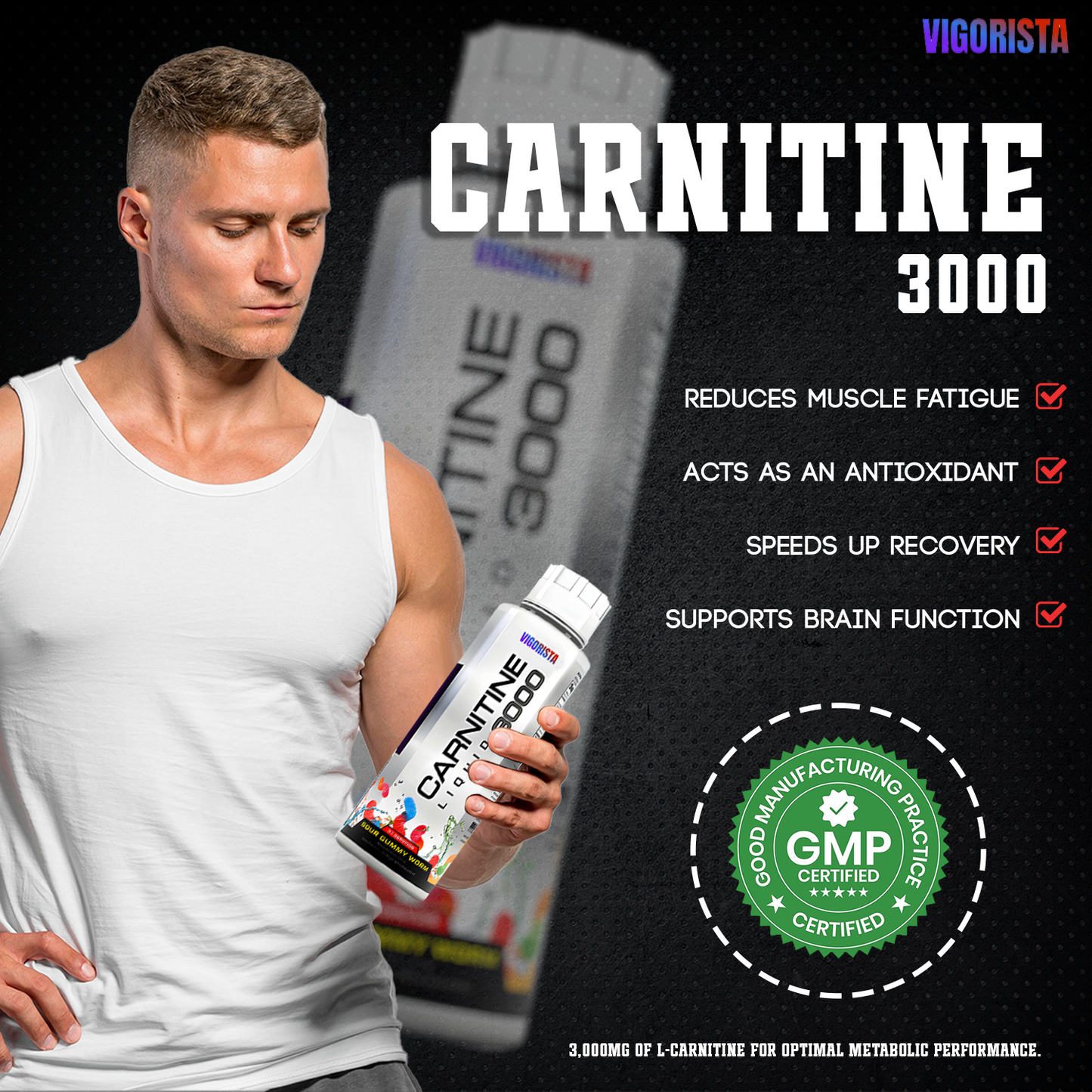 vigorista™ - Liquid Carnitine Vitamin Supplement